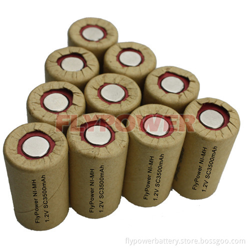 Ni-MH Battery, 1.2V Sc3500mAh High Rate Discharge Rate Cell Power Tool/Drill Battery (FH-SC3500P)